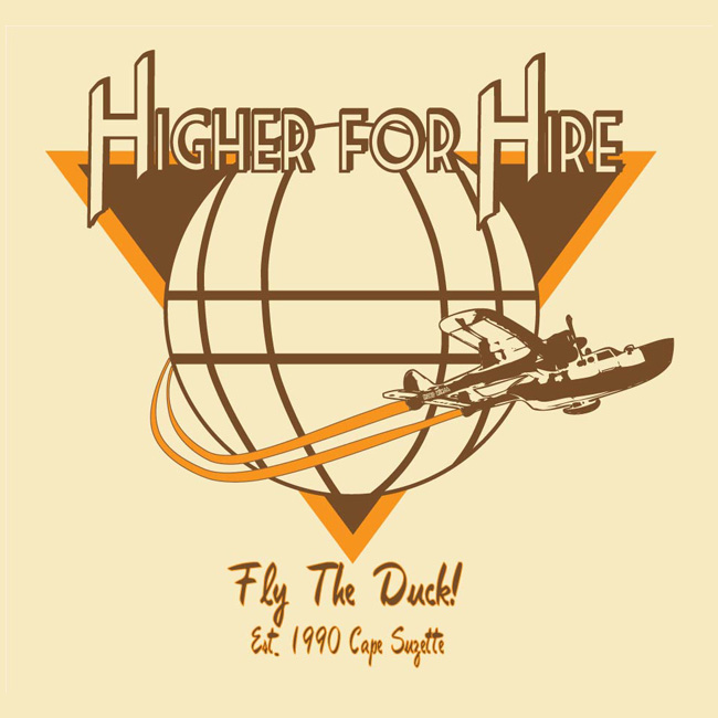 Higher For Hire Tailspin TShirt