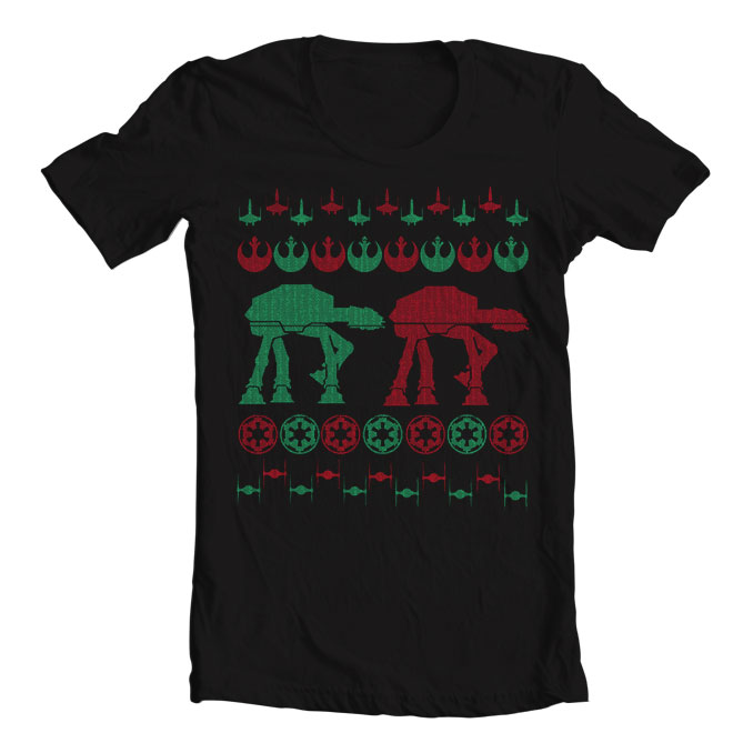 A Very Merry Star Wars Ugly Christmas Sweater Shirt - $7.99, ships free with coupon by Jammin Butter
